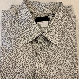 Zachary Prell, (M) Trim Stretch, Short Sleeve, Button Down Shirt. New w/ Tags!!!